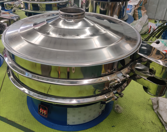 304 Stainless Steel Tapioca Flour Rotary Vibrator Screen Sieve