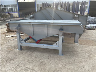 Food Grain Linear Vibrating Screen Separator Sieve For Popcorn