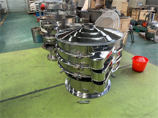 Factary Price Stainless Steel Vibrator Screen Machinery For Aluminum Powder