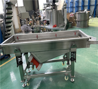 Hot Sale New Design River Sand Linear Vibrator Screen Separator For Ceramic Industry