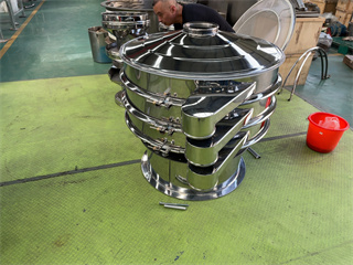 600mm Diameter Electric Circular Vibrating Sieve Machine For Wheat Flour