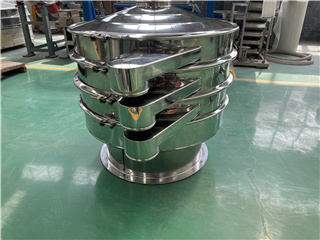 Electric Automatic Removing Impurities Powder Particle  Vibration Sieve Sifter