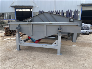 Linear Sand Tea Vibrating Sifter Machine For Food And Building Industry