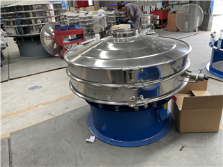 Circular Liquid Vibrating Sieve Machine For Beverage Industry