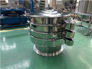 Automatic Sieving Powder Grading Rotary Animal Feed Vibrating Screen With Astm Apparatus