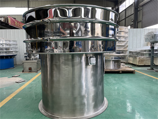 High Safety Level 3 Deck Soil Vibrating Sieve Machine / Shaker Sieve Machine