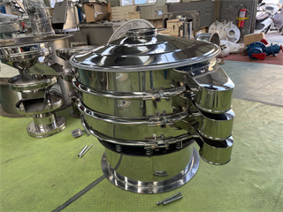 Widely Used New Professional Anti-wear 3 Layer Rotary Vibrating Sieve For Fertilizer