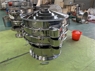 New Style Stainless Steel Starch Powder Rotary Vibrating Screen Sieving Machine