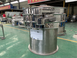 Rotary Powder Separator Machine Vibrating Screen Sieve For Food