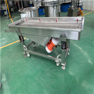 High Yield 1 Layer Mini Linear Vibrator Screen Sieve For Rice