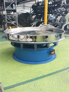 Turmeric Use Round Vibrating Screener/Easy Mesh Change Vibrating Sifter