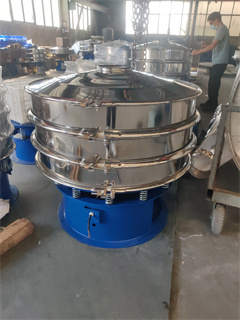 China Stainless Steel 2-200 Mesh Vibratory Screen For Flour Mill /Powder Sieving Machine