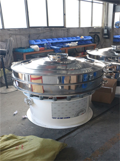 Stainless Steel China Vibrating Screen Separator To Grading Sodium Alginate