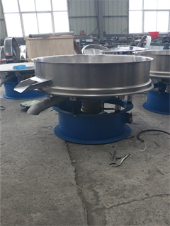 Rotary Vibrating Sieve Screen For Dates Powder/Large Capacity Vibrating Sieve Separator Machine For Powder