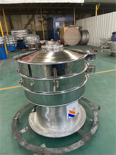 Anti-corrosion Pp Plastic Sieve Rotary Vibrating Screen Sifter Machine  Vibration Shaker Sieve/Vibratory Sifter