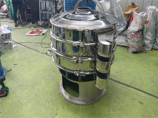 China Stainless Steel Automatic Diameter 1000mm Circular Sifter Machine For Pharmaceuticals