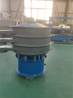 Food Grade Rotary Vibrating Screen For Removing The Impurities From Xanthan Gum