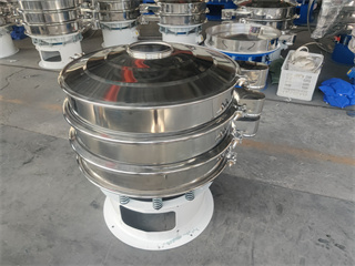 800 Mm Coating Sieve Gravel Filter Machine Coconut Milk Powder Rotary Vibrating Sieve Shaker