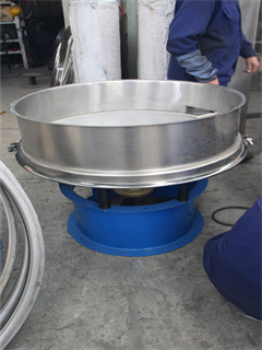 Plastics Round Vibratory Screen For Sodium Saccharin Powder /Plastics Round Vibratory Screen