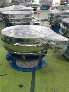 Sodium Saccharin Powder Round Pellet Vibratory Sieve/Automatic Sieving Machine