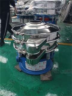 High Efficiency Stainless Steel Professional Design China Sawdust Round Vibratory Sifter For Chemical Powder