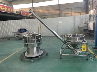 Food Grade Taro Powder Automatic Sieving Machine Circle Rotary Vibrating Screen Classifier With On/off Switch