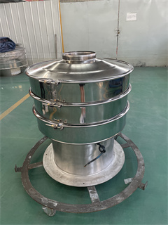 Superior Quality Coffee Bean Chemical Industry Rotary Vibrating Sieve Shaking For Resin Powder