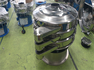 China Automatic Selling Multi-layer Flour Stainless Steel Circular Vibrating Screen Machine