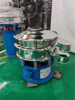 High Efficiency Stainless Steel Professional Design Spices Round Vibratory Sifte Powder Making Machine