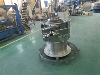 Grain Solid Particles Fine 400mm Three-d Stainless Steel Rotary Vibrating Screen Separator