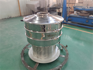 Stone Three-d Circular Mining Vibrator Mechanical Sifter Machine With Conveyor/Oregano Thyme Sieving Machine