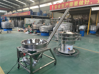 High Quality Polystyrene Pp Plastic Circular Vibrating Screen /Talcum Powder Grading Sieve