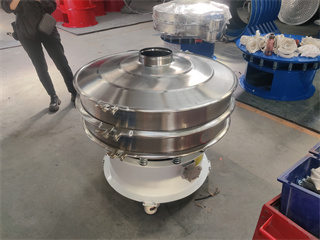 Herbs Leaf Powder Sieving Food Grade Round Vibration Screen Machine/Vibrating Sieve Machine