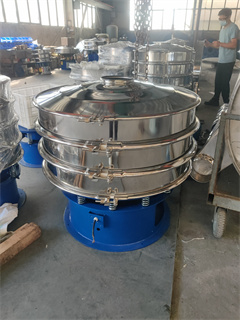 Grain Vibrating Screen Vibration Sieve Machine For Black Warrior Fly/Rotary Vibrating Screen Machine