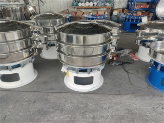 Hot Sale Rotary Vibrating Sieve Screen For Shihu Powder/High Screening Rotary Vibrating Screen For Food Grade Powder