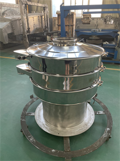 Silicon Powder Grain Industrial Round Circular Vibrating Screen Sieve Machine/Vibrating Screen For Buchwheat