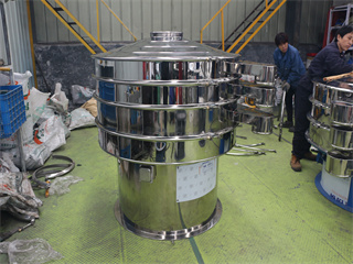 Barley Automatic Vibrating Sieve/vibrating sieve for food industry/vibrating screen industry/flour screen sieve