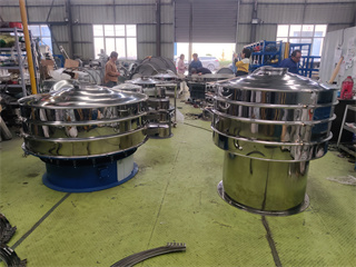 Vibrating screen dynamics Dairy Beverages Products Vibrating Sieve Machine/circular screen sieve