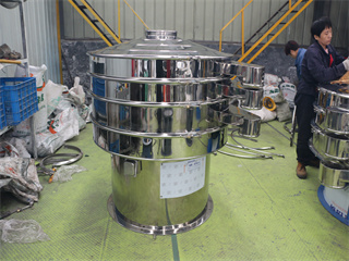 Food Grade Vibrating Sifter /flour sieve/fine powder separator/food grade sieve/industrial sifter/machine screen