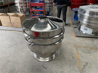 Metal Stevia Vibro Sifter Separator Shaker food grade stainless steel screen/food grade pollen screen