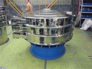 Function of vibrating screen Corn Starch Powder Flour Vibration Sifter Sieve Shaker /chemical screen vibrator