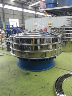 2 Layers Rotation Vibrating Sieving Machine/dewatering vibrating screen/aluminum dross screening machine