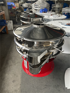 vibrating screen research Electric Rotary Vibrator Screen Sifter Vibrating Filter Machine For Corn Starch