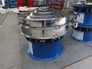 Double Deck rotary vibro sieving machine/Sand Vibrating Sieve Machine For Charcoal/gyratory sifter