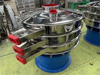 Sus 316 Circular Vibration Screen Sieve Machine Manure/vibration sifting machine/flour sieve