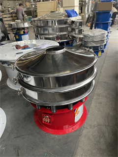 Nano Calcium Carbonate Vibrating Sieve Shaker Sieve/vibrating screen sifter/vibration powder sieve