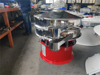 Xinxiang Direct supply from Chinese factory Chemical Industry Vibro screen Separator For Resin/rotary sifter