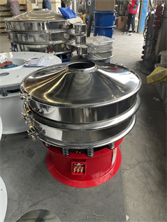 Function of vibrating screen 304 Sus Hot Pharmaceutical Rotary Vibration Screen Vibrating Sieve Machine