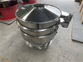 Wet materials high frequency sieving/powder vibration sieve factory/powder vibrating sieve machine