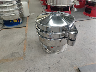 Slurry vibration sieve/food grade pollen screen/flour vibrating/flour sifter machine/flour sieving machine